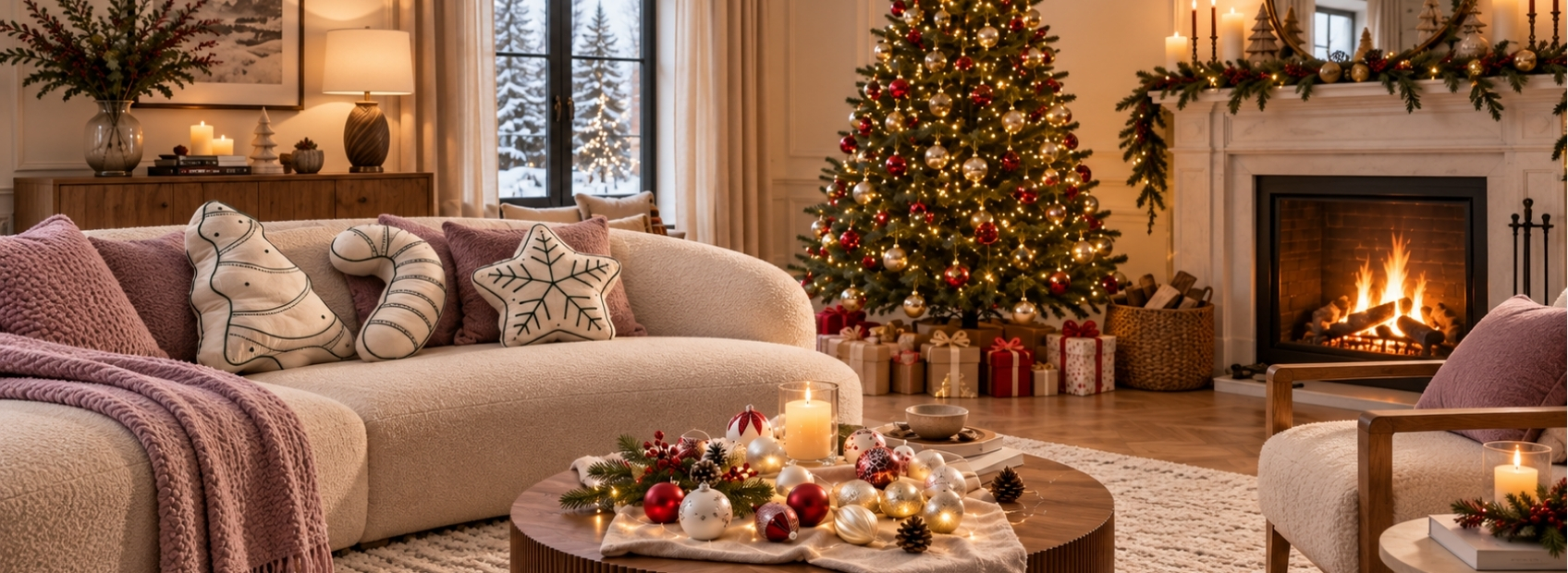 Christmas living room inspiration