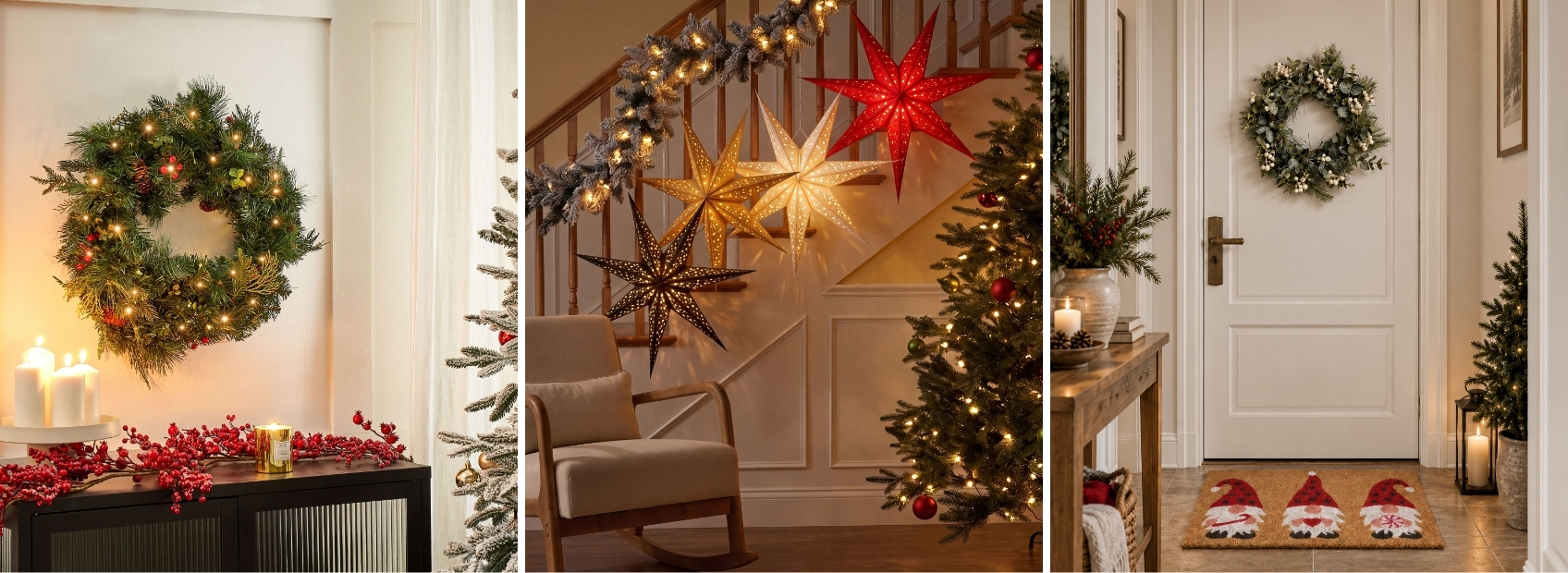 Christmas hallway ideas