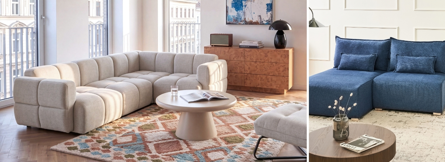 image showing fabric sofas